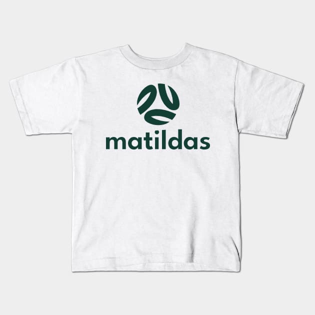 Matildas Kids T-Shirt by anggarazuh